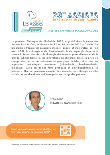 ASSISES CHIRURGIE MAXILLO-FACIALE