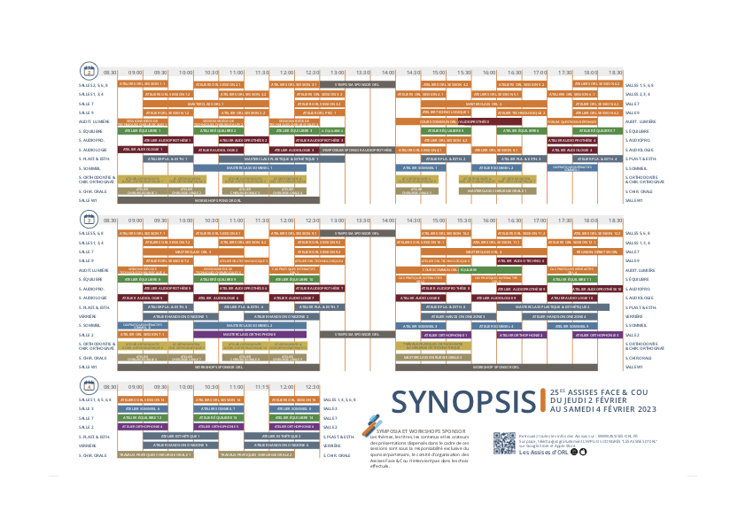 PROGRAMME SYNOPTIQUE